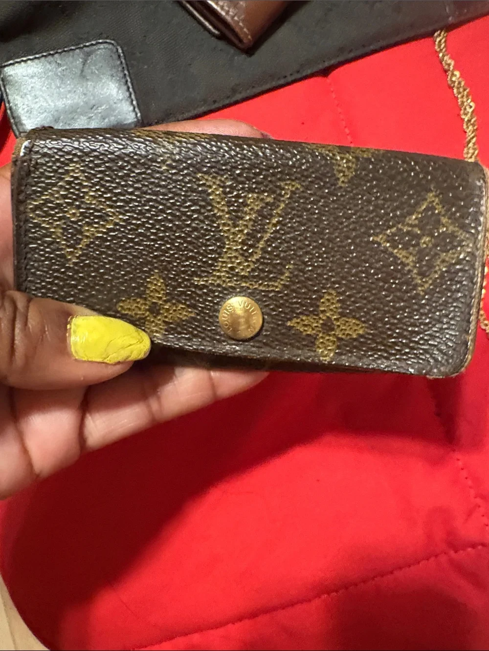 Louis Vuitton Brown Monogram Key Holder